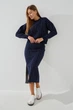 Костюм женский Femme 10104 One Size Темно-синий - изображение 1