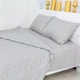 Одеяло Mirson лето односпальное 140х205 см Антиаллеренное №2339 Light Gray Eco-Soft (2200003029697) - изображение 3