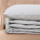 Одеяло Mirson лето односпальное 140х205 см Антиаллеренное №2339 Light Gray Eco-Soft (2200003029697) - изображение 4