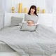 Одеяло Mirson лето односпальное 140х205 см Антиаллеренное №2339 Light Gray Eco-Soft (2200003029697) - изображение 7