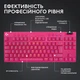 Игровая клавиатура Logitech G Pro X TKL Lightspeed Tactile Magenta (920-012159) - изображение 8