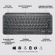 Набор Комплект (мышь + клавиатура) Logitech MX Keys Mini Combo for Business (920-011061) - изображение 7