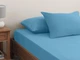 Трикотажный набор MirSon 19-507 Melissa простынь на резинке 150х200+25 + наволочки 50х70 2 шт (2200002932707) - изображение 5