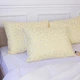 Пуховая подушка MirSon №1801 Bio-Beige 90% пух средняя 70х70 см (2200003011807) - изображение 12