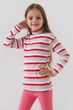 Водолазка с узором детская Happy Kids 4480 110 см Сиреневый - изображение 1