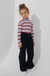 Водолазка с узором детская Happy Kids 4480 110 см Бордовый - изображение 2