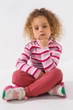 Водолазка с узором детская Happy Kids 4480 122 см Розовый - изображение 2