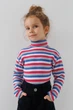 Водолазка с узором детская Happy Kids 4480 110 см Синий - изображение 1