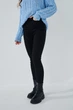 Джинси Slim Fit жіночі On me 2856 baza 32 Чорний - зображення 1