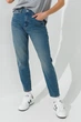Джинси Mom Fit жіночі Zeo Basic 4086 34 Синій - зображення 2