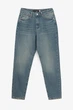 Джинси Mom Fit жіночі Zeo Basic 4086 34 Синій - зображення 6