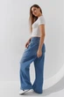 Джинси Baggy жіночі Zeo Basic 4737 36 Блакитний - зображення 5