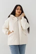 Куртка однотонная женская On me 5211 3XL Молочный - изображение 1