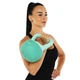 Гиря мягкая 4 кг Поливинилхлорид наполнитель песок Zelart SOFT KETTLEBELL цвет мятный FI-0122-4 - изображение 3