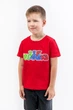 Детская футболка для мальчика PJ Masks Герои в масках хлопковая 9501234 фуликра 98см красная (9501234198) - изображение 1