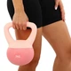 Гиря мягкая 3 кг Поливинилхлорид наполнитель песок Zelart SOFT KETTLEBELL цвет розовый FI-0122-3 - изображение 10
