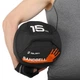 Насыпная гиря 15 кг нейлон наполнитель песок SandBell Crossfit Zelart черная TA-7823-15-1 - изображение 13