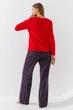 Пижама женская ELLEN LPK 0180/39/01/BELIEVE Н.Г 2XL Разноцветный - изображение 5