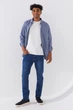 Джинси Slim Fit чоловічі 2271 28 Синій - зображення 1