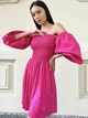Платье Jadone Fashion Илона S-M малина - изображение 1