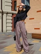 Брюки Jadone Fashion Джил L коричневі - зображення 1