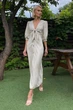 Платье Jadone Fashion Клер L бежевое - изображение 3