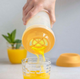 Миксер Tupperware для милкшэйков коктейлей 750 мл желтый - изображение 2