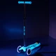 Триколісний самокат Micro Maxi Deluxe Glow LED MMD366 – Синій кришталь - зображення 1