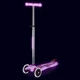 Трехколесный самокат Micro Maxi Deluxe Glow LED MMD367 - Сияюще-пурпурный - изображение 1