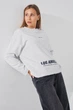 Лонгслив с принтом женский On me Onme-04 2XL Серый - изображение 3