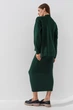 Костюм однотонный женский Park karon 10270 One Size Темно-зеленый - изображение 6