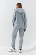 Толстовка однотонная женская LAWA WBC02436 2XL Серый - изображение 5