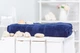 Банное полотенце MirSon №5003 SoftNess Darkblue 40x70 см (2200003181531) - изображение 1