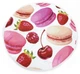 Пляжное полотенце MirSon №5075&nbsp;Summer&nbsp;Time&nbsp;Fruit&nbsp;Macaroons 150x150 см (2200003947830) - изображение 1