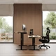 Компьютерный стол 140x70 см с электрорегулировкой высоты Sense7 Nojo Black Pine Геймерский - изображение 4