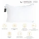Подушка антиаллергенная MirSon №1570 Eco Vital Eco-Soft упругая 50х50 см (2200005196274) - изображение 10