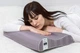Подушка ортопедическая MirSon №7086 Elite Noble Stripe Peony 58х40х10.5 (2200003400267) - изображение 8