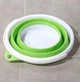 Туристическое складное силиконовое ведро Lima Collapsible Bucket 5 литров Зеленое (42231) - изображение 6