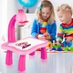 Дитячий столик проектор для малювання Projector Painting набір з проектора 24 слайди та фломастери - зображення 9