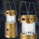 Кемпинговый cкладной фонарь с солнечной батареей sh-5800 Бронзовый - изображение 2