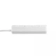 Мережевий подовжувач VIDEX ONCORD з/з 3п 3м (3x1.5мм) з кнопкою White - зображення 5