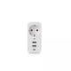 Мережевий адаптер VIDEX ONCORD з/з 1п 2.4A 2USB+USB-C White - зображення 5