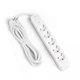 Сетевой удлинитель VIDEX ONCORD с/с 5п 3м (3x1.5мм) с кнопкой White - изображение 2