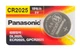 Батарейка 1шт PANASONIC CR2025 литиевая Lithium 3V батарея DL2025 BR2025 ECR2025 Элемент питания - изображение 1
