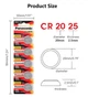 Батарейка 1шт PANASONIC CR2025 литиевая Lithium 3V батарея DL2025 BR2025 ECR2025 Элемент питания - изображение 8