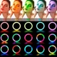 Кольцевая лампа светодиодная RGB LED MJ36 36 см - изображение 3