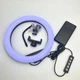 Кольцевая LED лампа 33 см RGBW 8 цветов светло подсветка SOFT RING LIGHT MJ33 - изображение 6