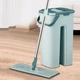 Комплект швабра та відро з самовіджимом Бірюзова Scratch Cleaning Mop Набір для прибирання - зображення 1