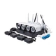 Комплект видеонаблюдения на 4 камеры NVR KIT 601 WiFi 4CH с регистратором - изображение 15