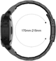 Титановий ремінець / браслет для годинників Garmin 22MM QUICKFIT TITANIUM BLACK BeWatch (T2200101) - зображення 7